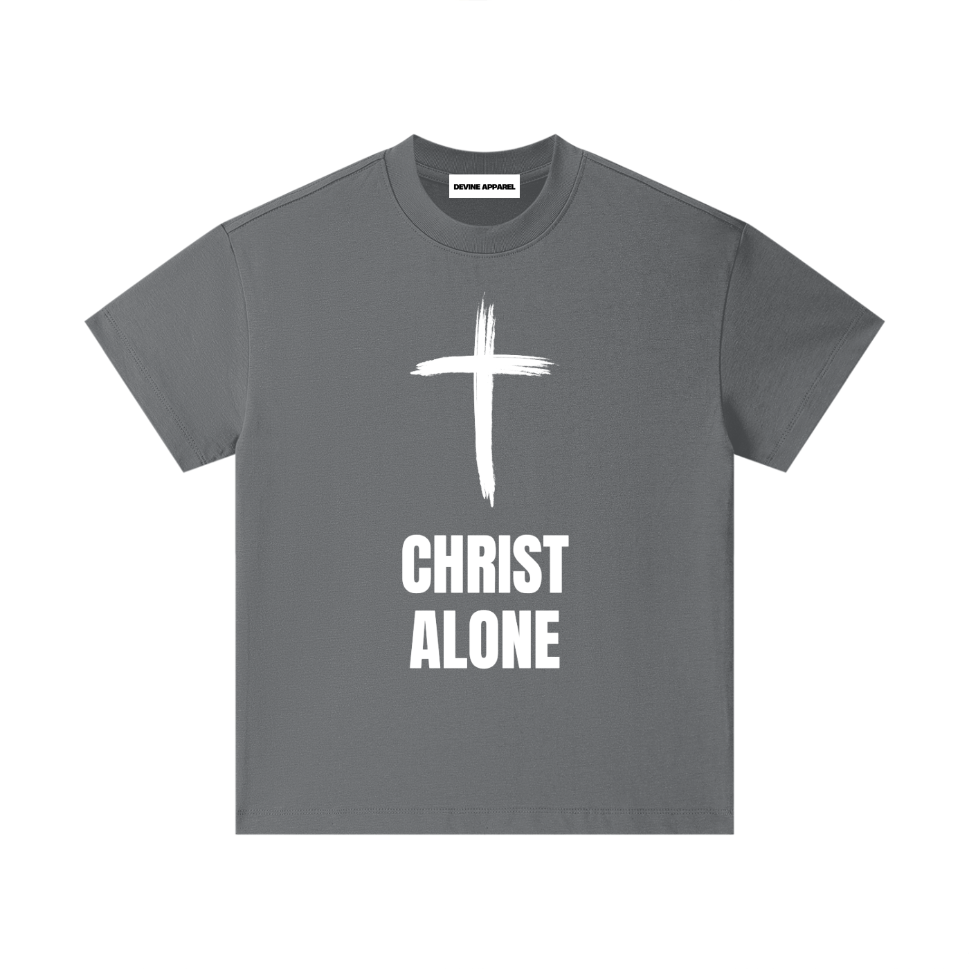 "Christ Alone" - Pure Cotton Kids T-Shirt