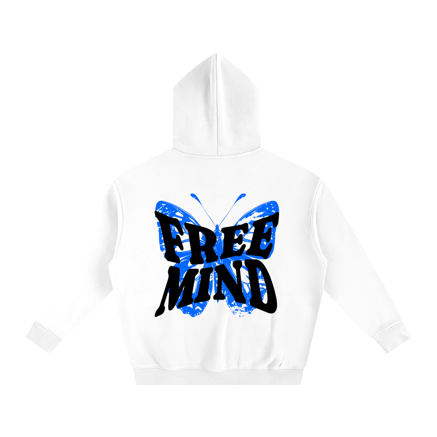 “Free Mind” - (Away) Unisex Oversize Hoodie