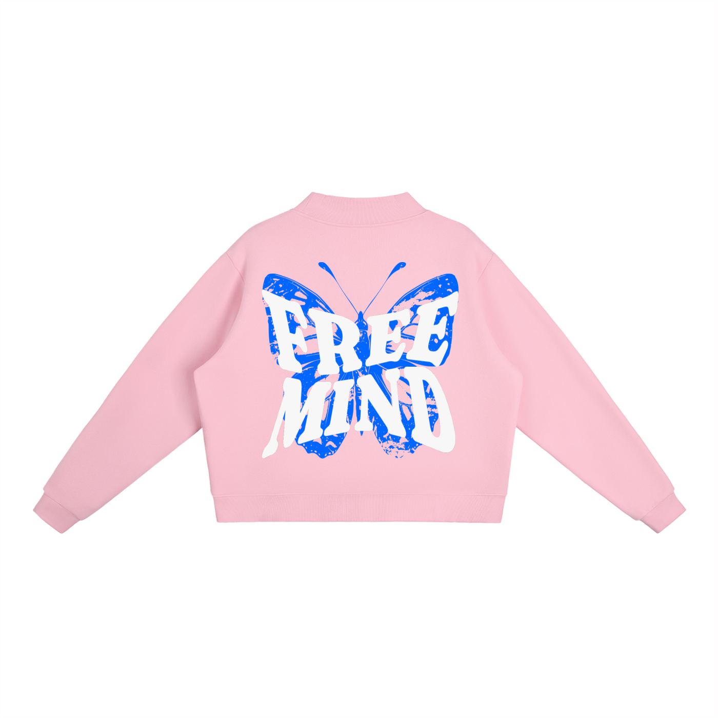 "Free Mind" -  (Home) Women's Fleece Crew Sweatshirt