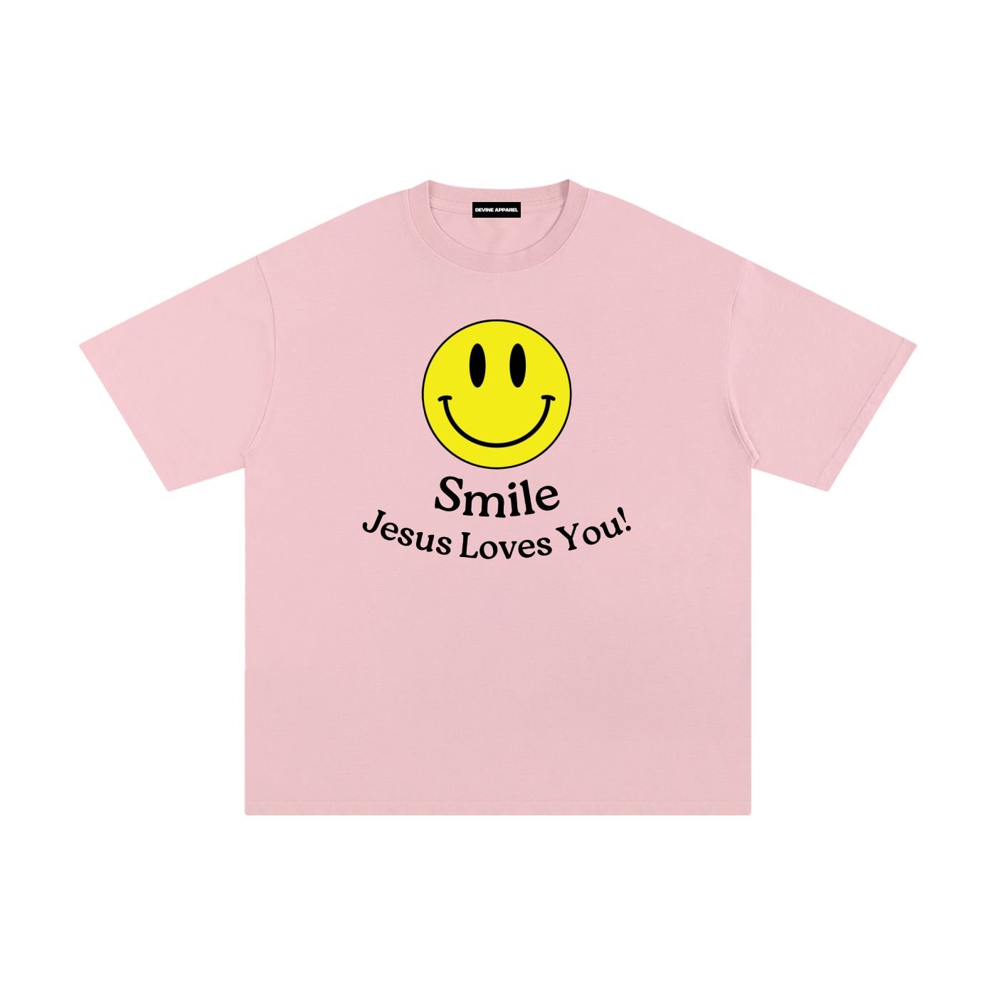 "Smile!" - (Away) Unisex Pure Cotton T-Shirt