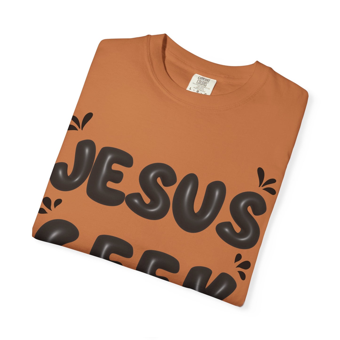 "Jesus Geek" - Unisex Garment-Dyed T-Shirt