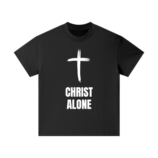 "Christ Alone" - Pure Cotton Kids T-Shirt