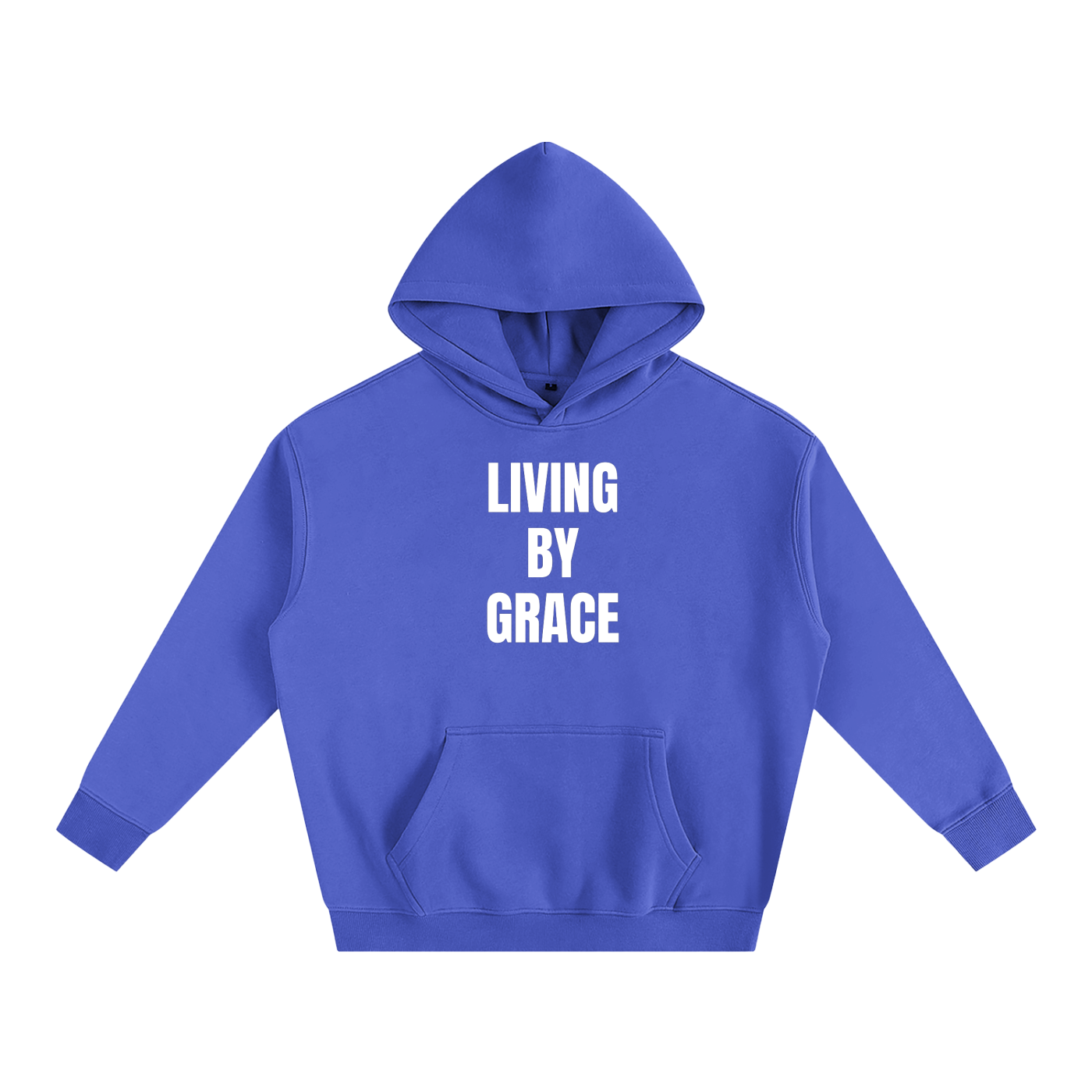 "Living By Grace" - Oversize Fleeced Hoodie