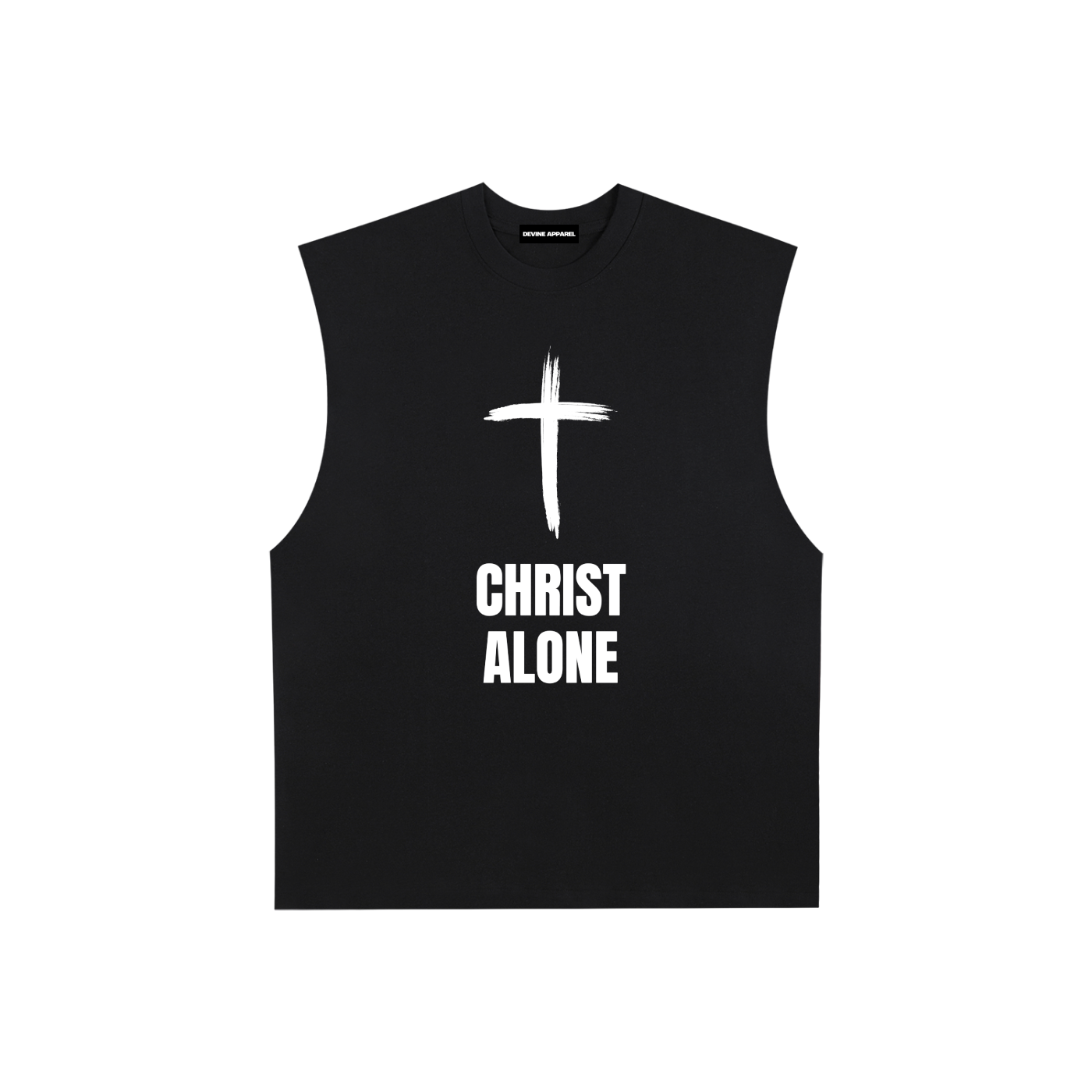 “Christ Alone” - Cotton Tank Top