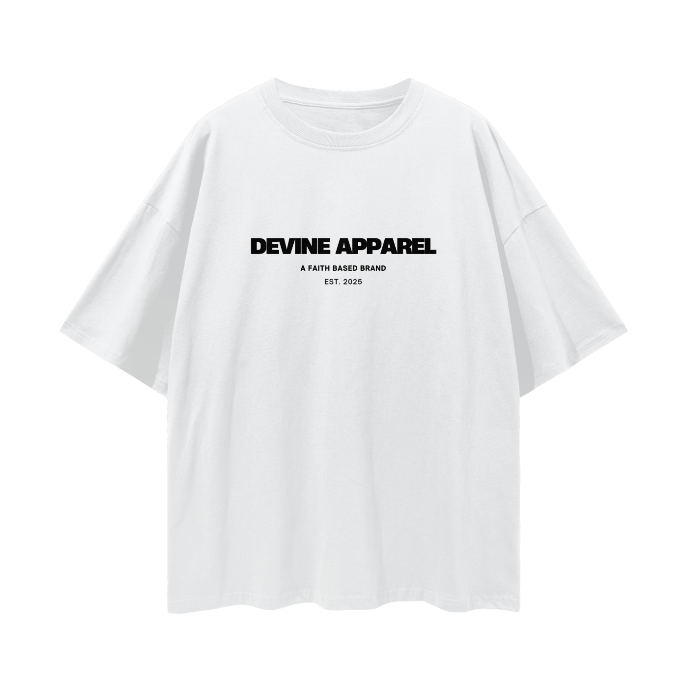 “Daily Reminder” - (Away) Loose Drop Shoulder T-Shirt