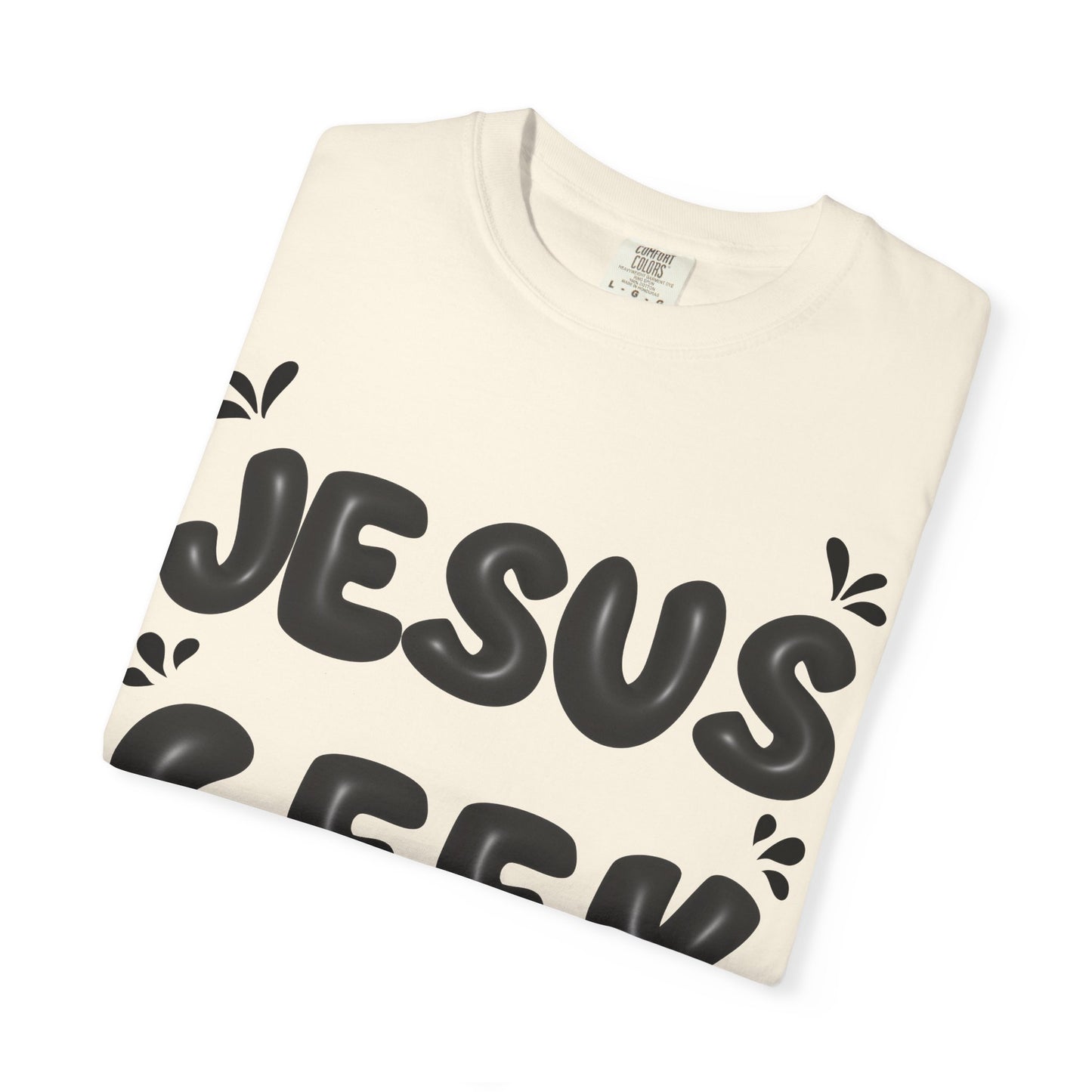 "Jesus Geek" - Unisex Garment-Dyed T-Shirt