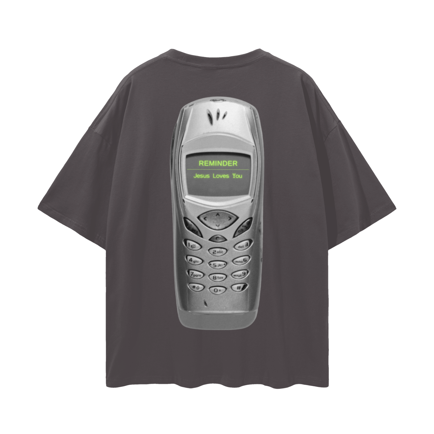 “Daily Reminder” - (Home) Loose Drop Shoulder T-Shirt