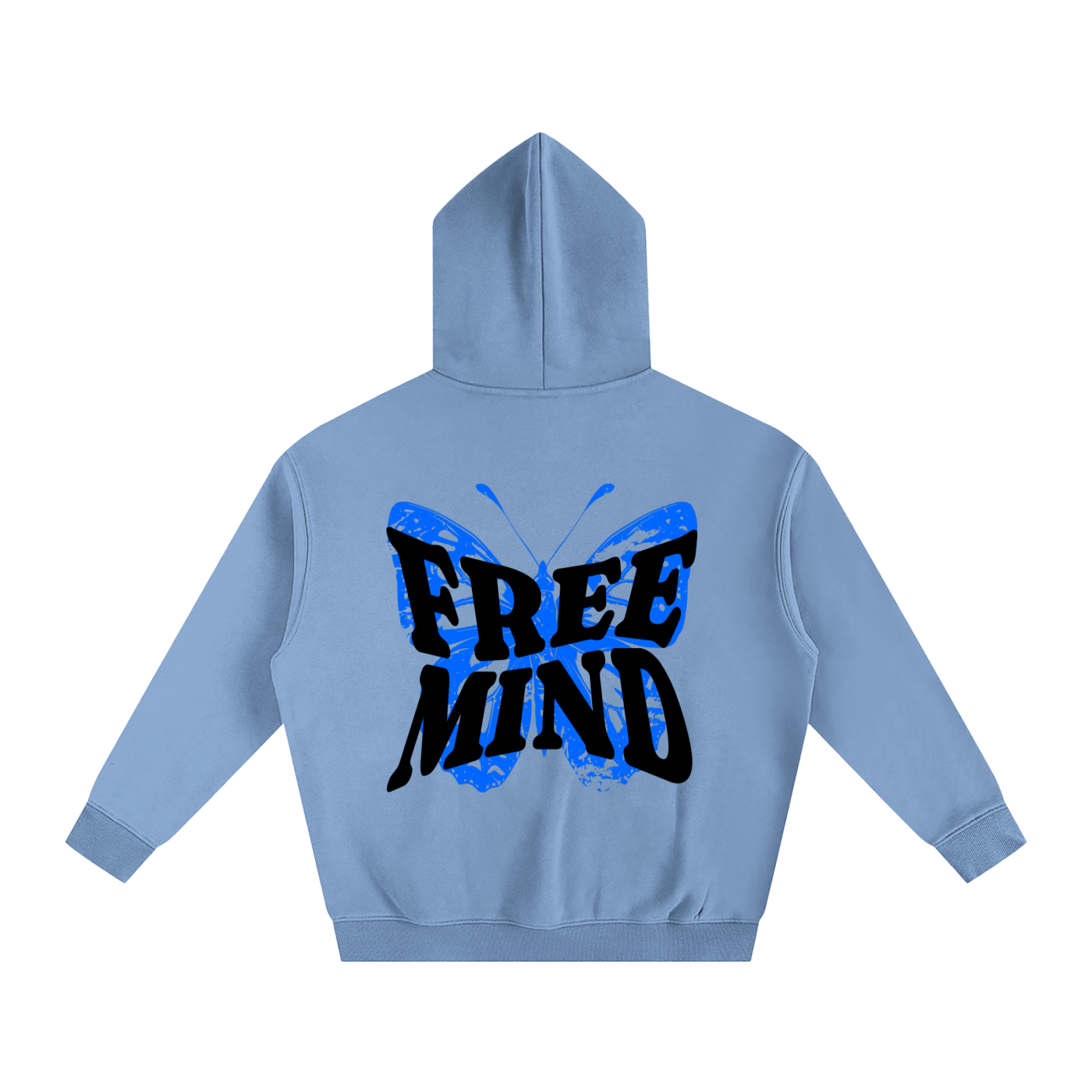 “Free Mind” - (Away) Unisex Oversize Hoodie