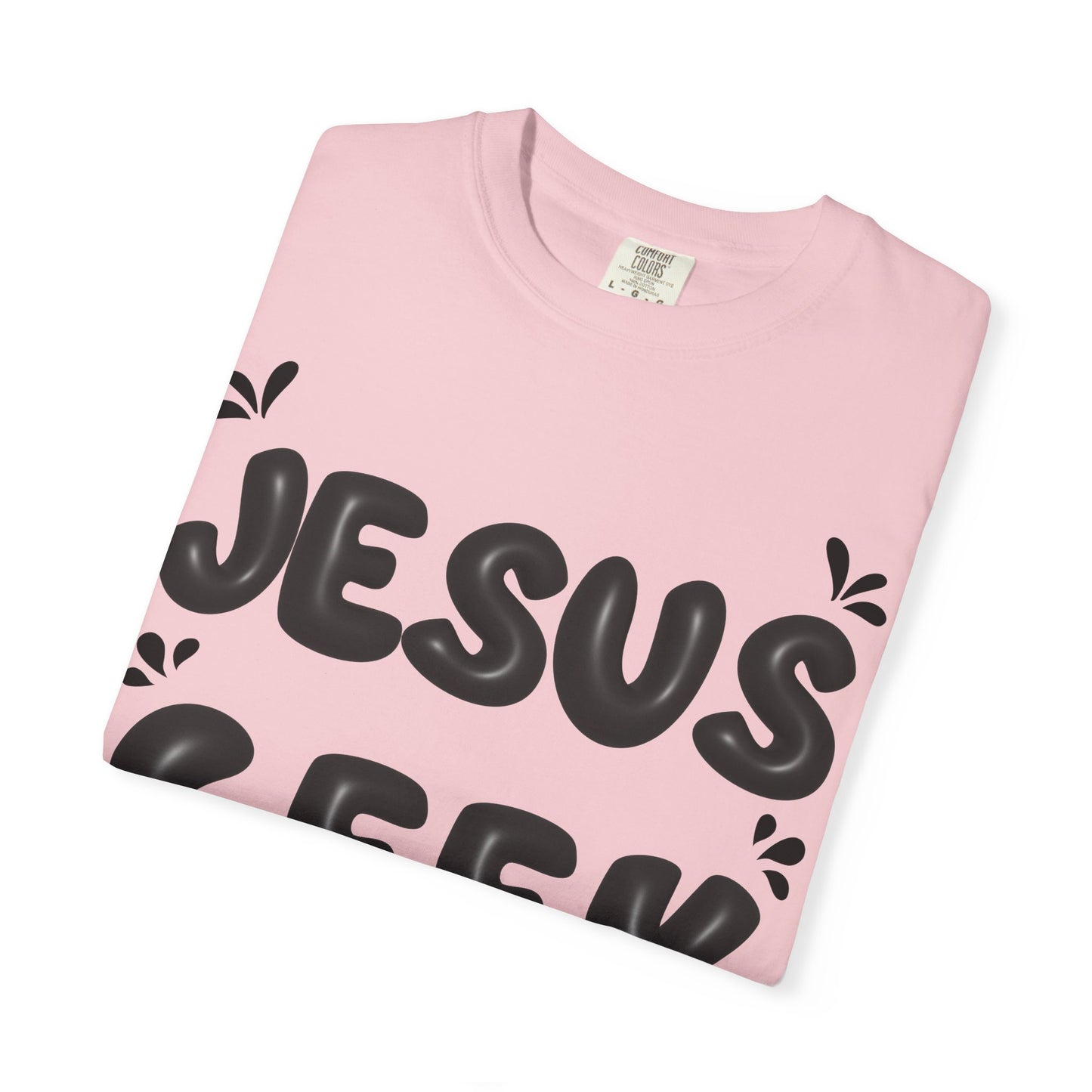 "Jesus Geek" - Unisex Garment-Dyed T-Shirt