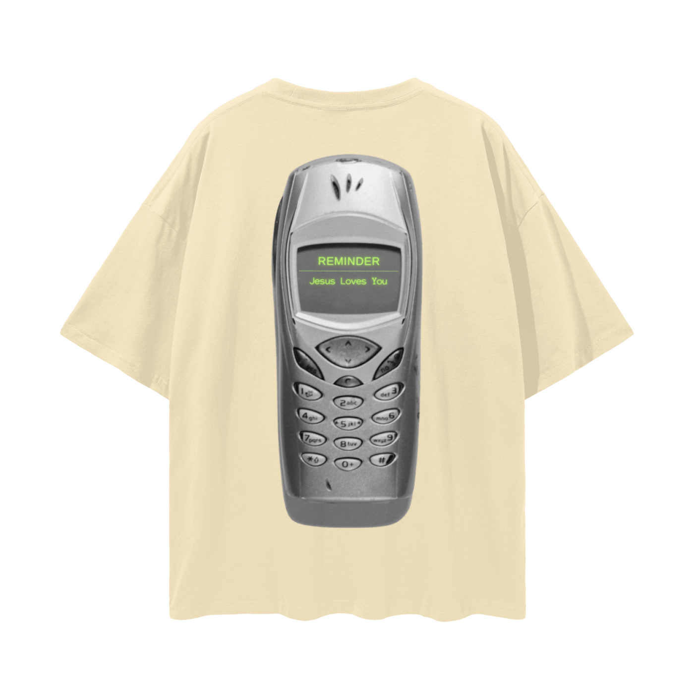 “Daily Reminder” - (Away) Loose Drop Shoulder T-Shirt