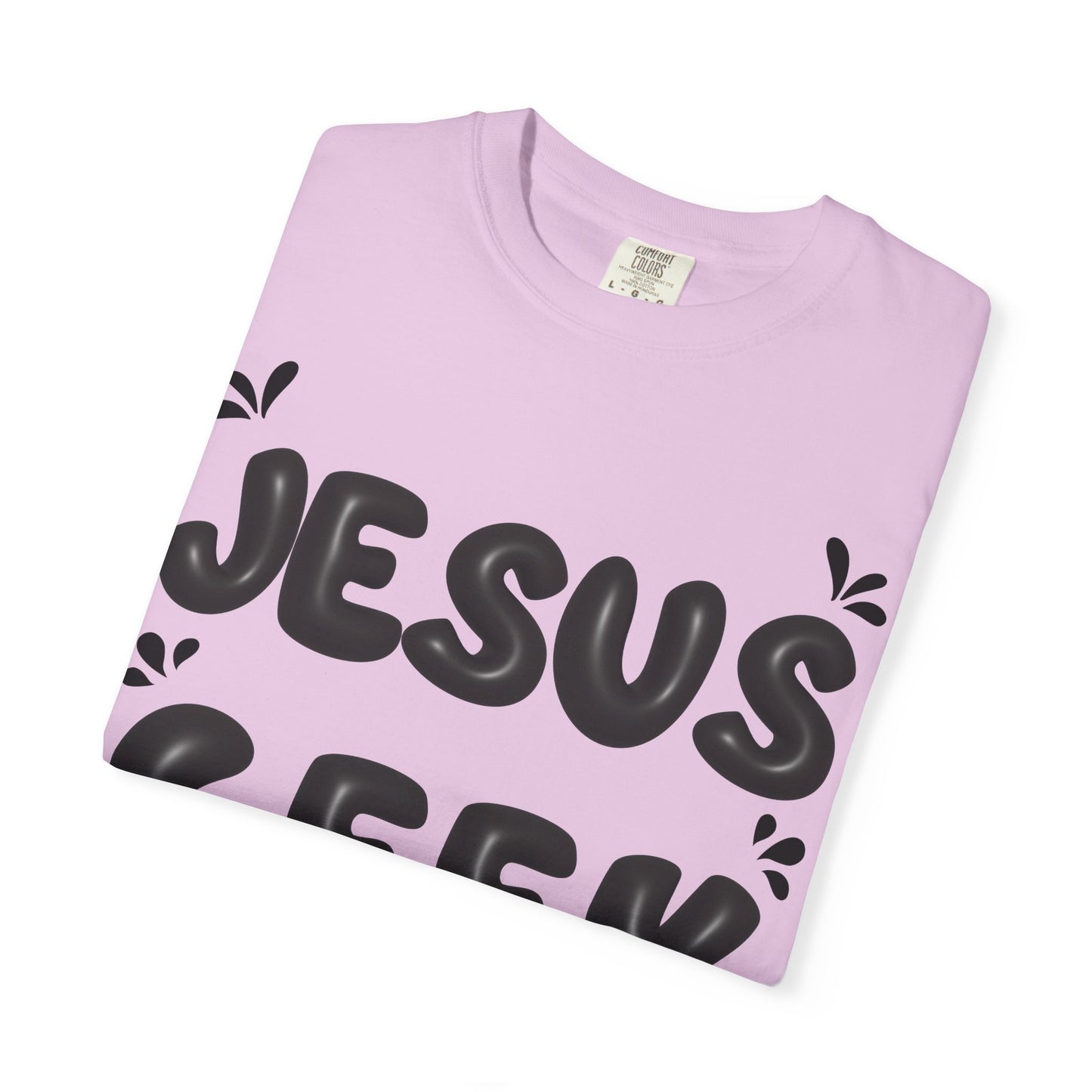 "Jesus Geek" - Unisex Garment-Dyed T-Shirt