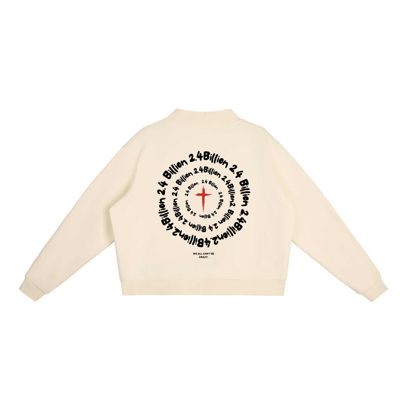 "2.4 Billion" - (Home) Women's Fleece Crew Sweatshirt