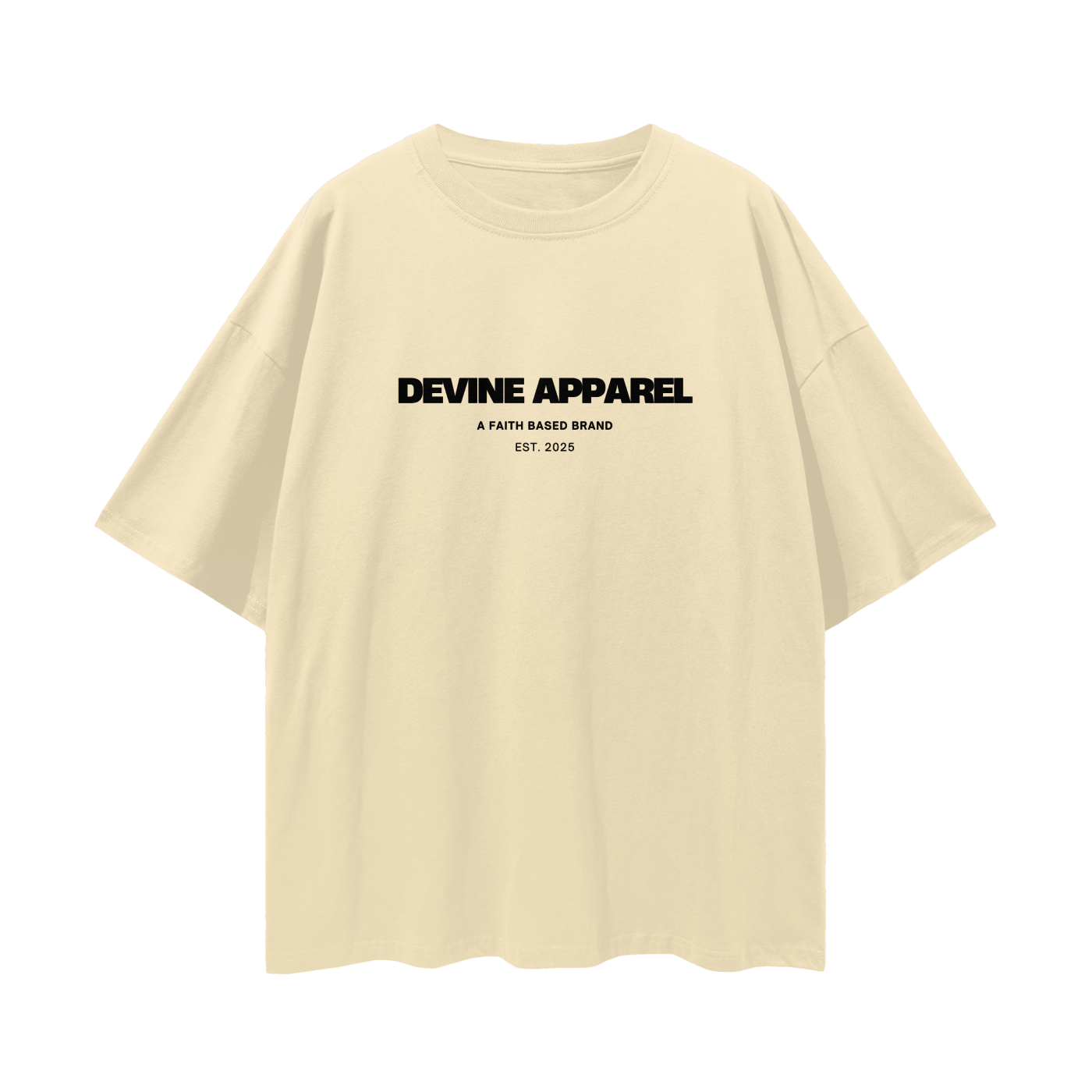 “Daily Reminder” - (Away) Loose Drop Shoulder T-Shirt