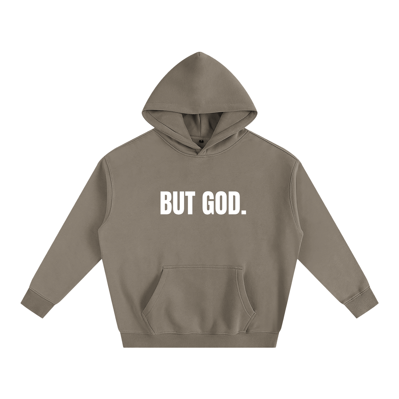 "But God" - Unisex Oversize Fleeced Hoodie
