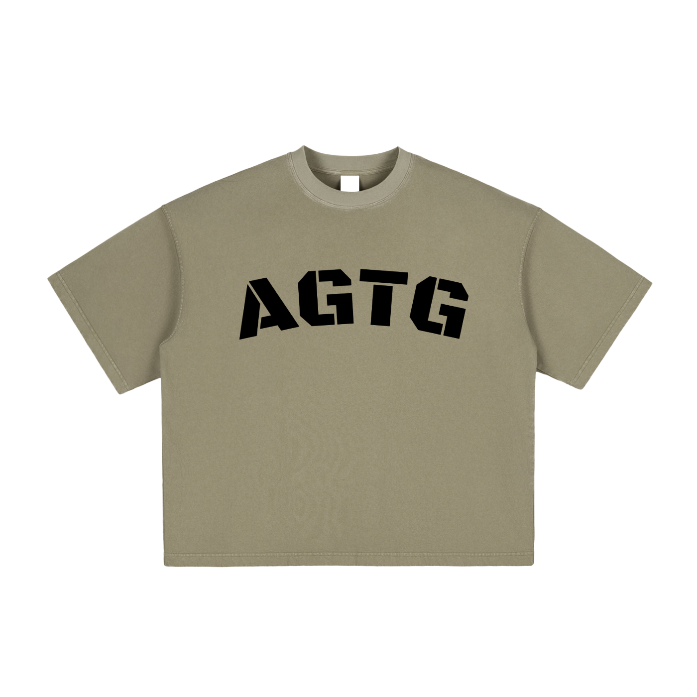 “AGTG” - (Away) Washed Boxy T-Shirt