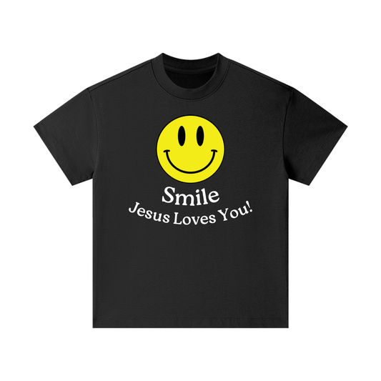 "Smile" - (Home) Pure Cotton Kids T-Shirt